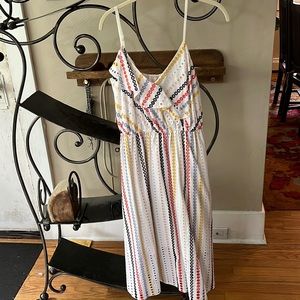 Shoshanna white eyelet dress